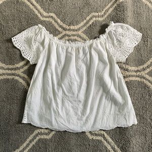 Off The Shoulder Crop Top